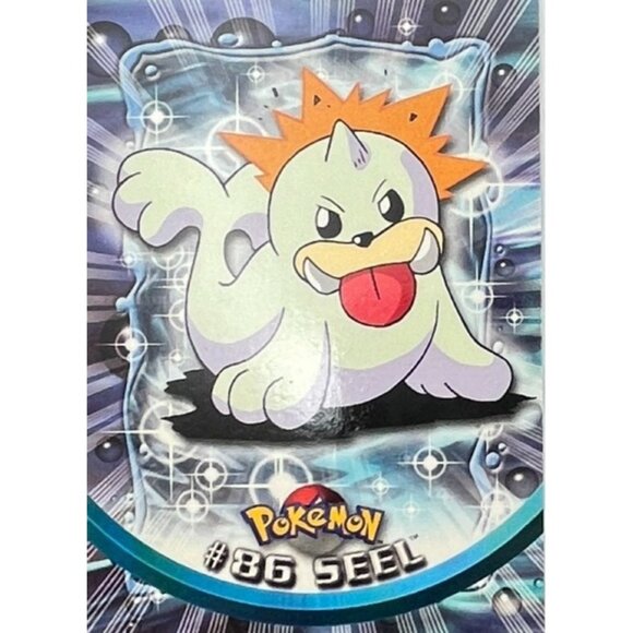 Seel Pokemon Card Topps #86 TV Animation Edition Series Blue Logo - Picture 5 of 5